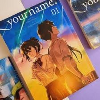 مانگا فارسی اسم تو 1 (.YOUR NAME)،(کمیک استریپ)،(شمیز،رقعی،کومینو)